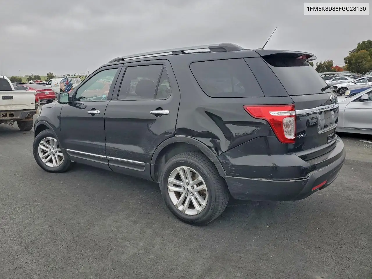 1FM5K8D88FGC28130 2015 Ford Explorer Xlt