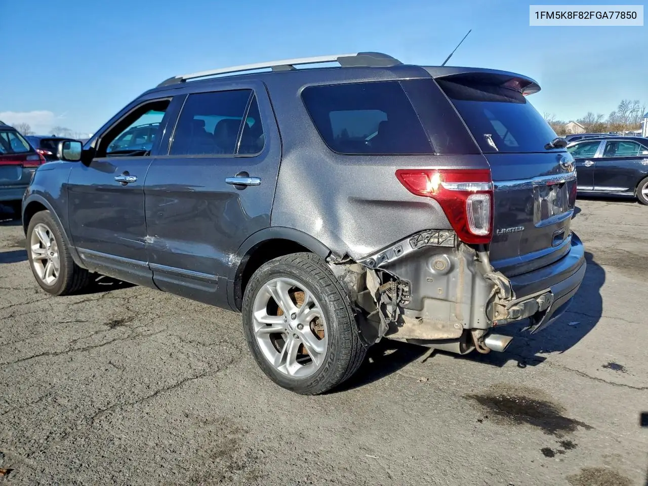 1FM5K8F82FGA77850 2015 Ford Explorer Limited