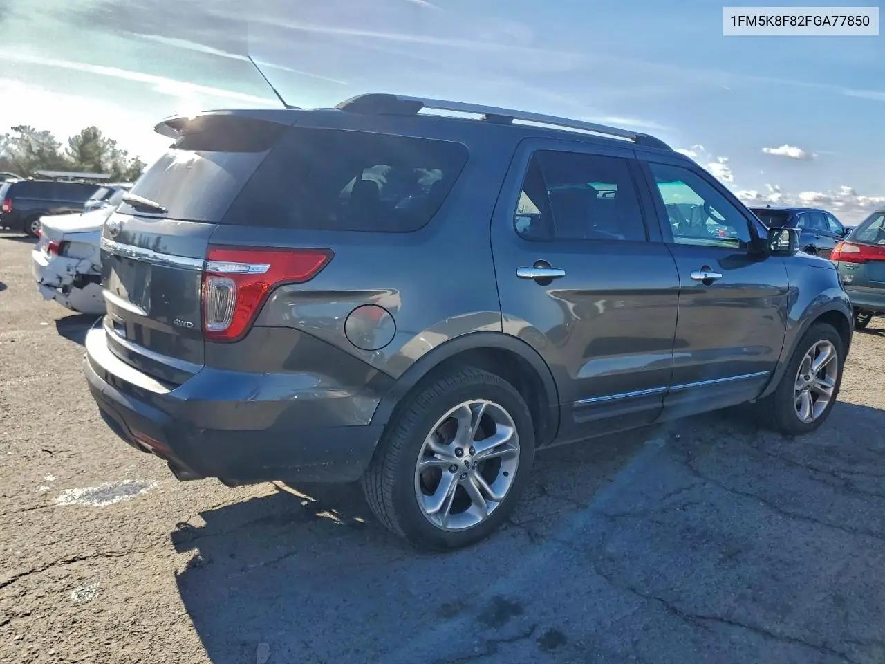 1FM5K8F82FGA77850 2015 Ford Explorer Limited