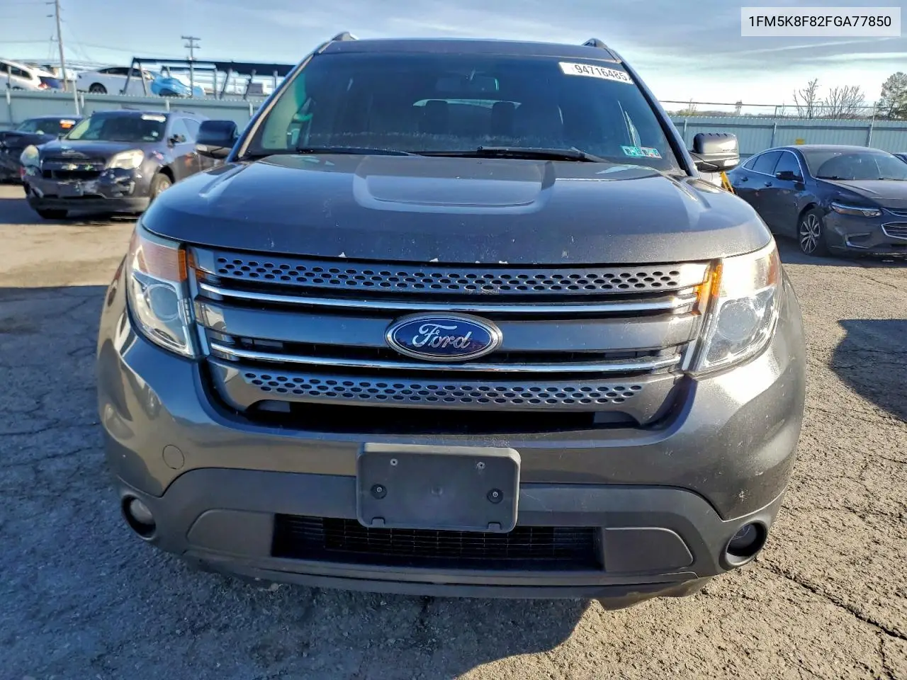 1FM5K8F82FGA77850 2015 Ford Explorer Limited