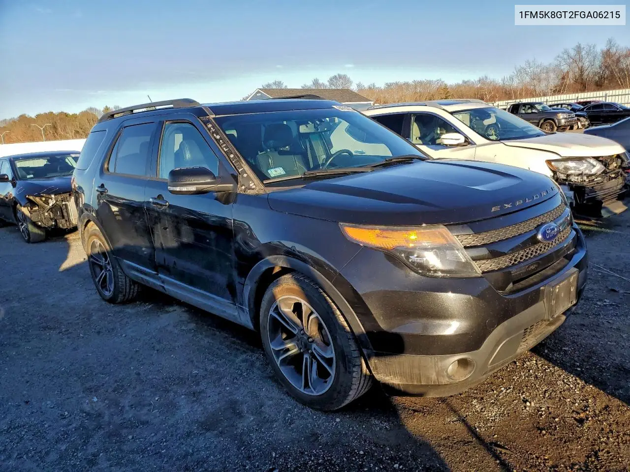 1FM5K8GT2FGA06215 2015 Ford Explorer Sport