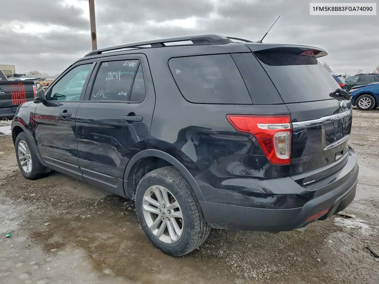 1FM5K8B83FGA74090 2015 Ford Explorer