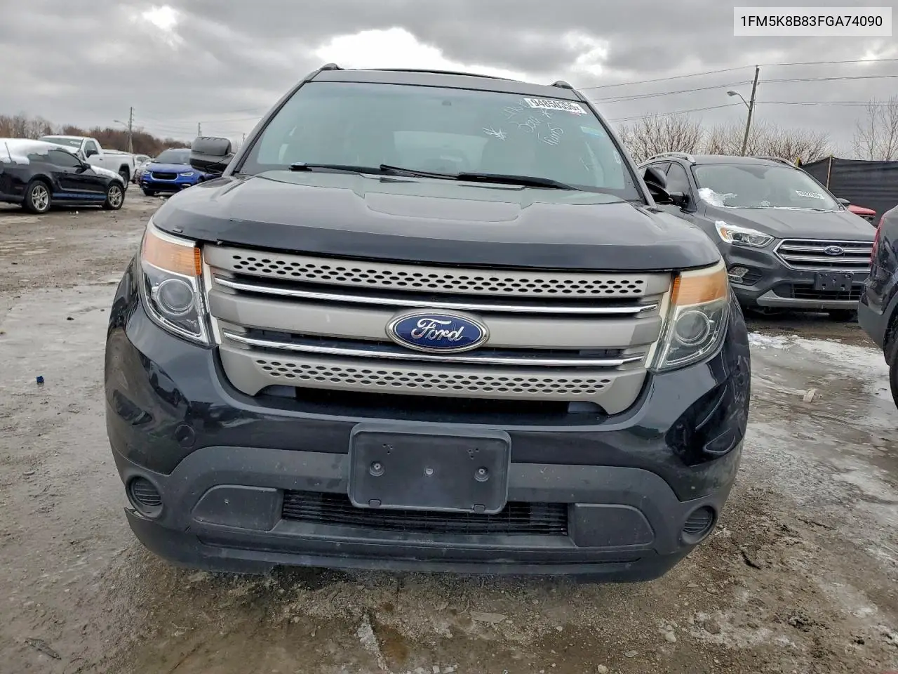 1FM5K8B83FGA74090 2015 Ford Explorer