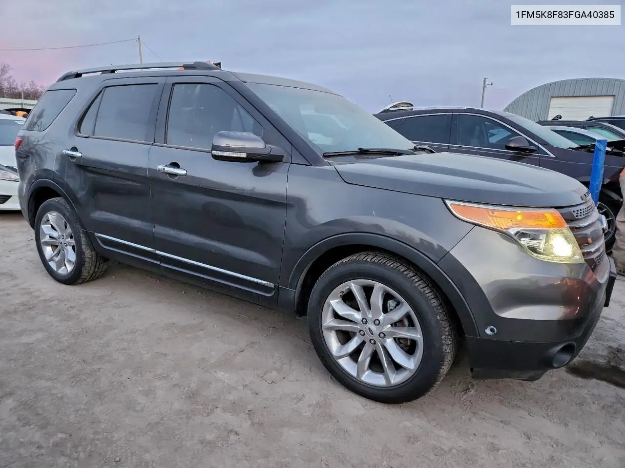 1FM5K8F83FGA40385 2015 Ford Explorer Limited