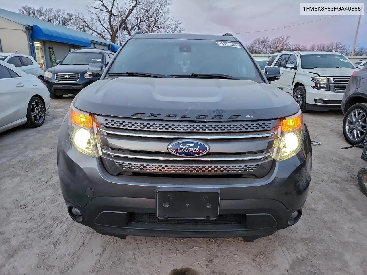 1FM5K8F83FGA40385 2015 Ford Explorer Limited