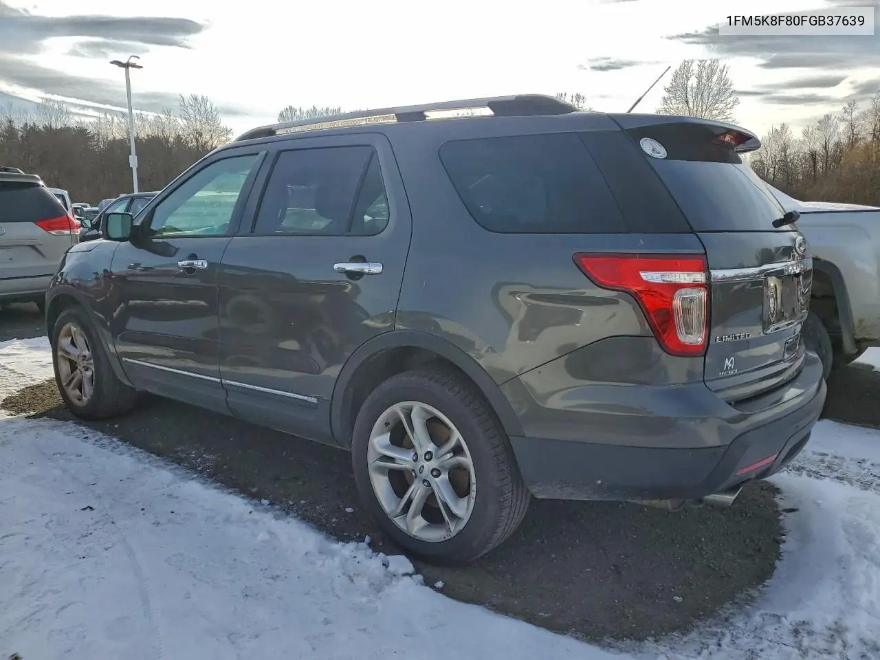 1FM5K8F80FGB37639 2015 Ford Explorer Limited