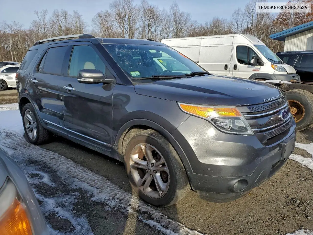1FM5K8F80FGB37639 2015 Ford Explorer Limited
