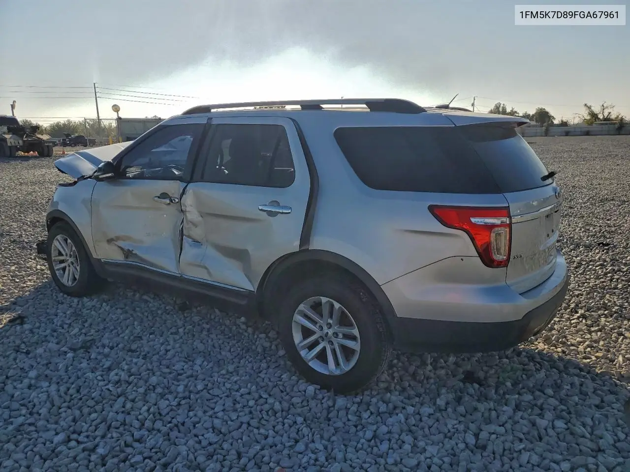 1FM5K7D89FGA67961 2015 Ford Explorer Xlt