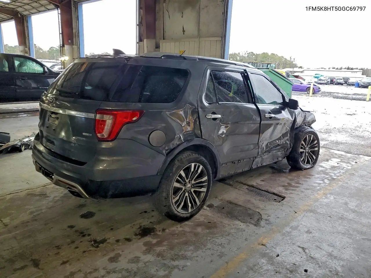 1FM5K8HT5GGC69797 2016 Ford Explorer Platinum
