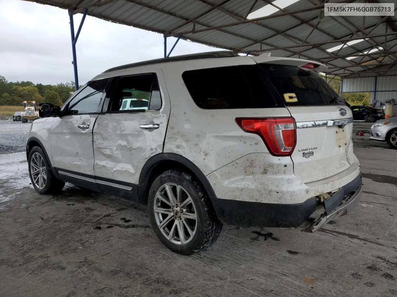 1FM5K7FH6GGB75713 2016 Ford Explorer Limited