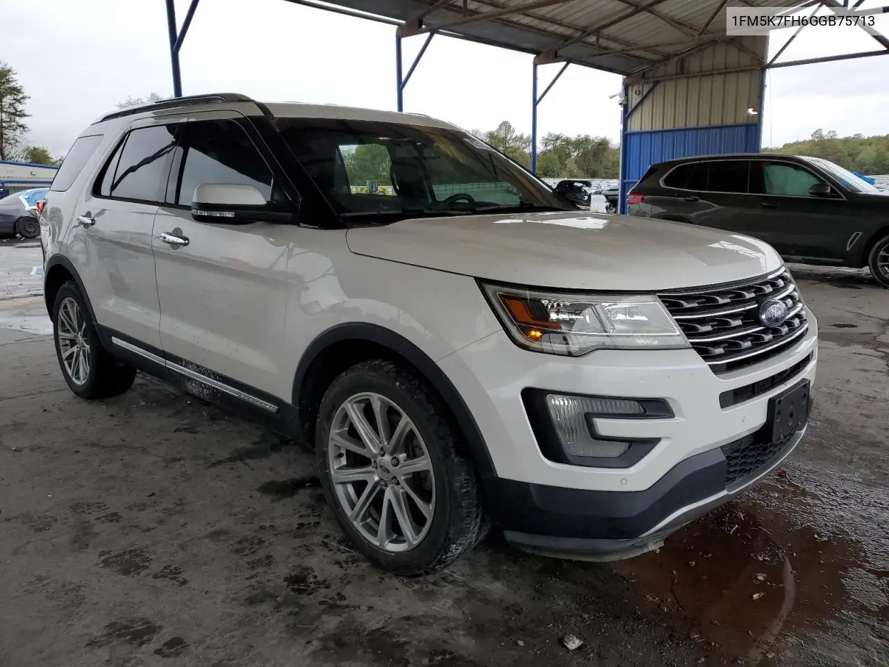 1FM5K7FH6GGB75713 2016 Ford Explorer Limited