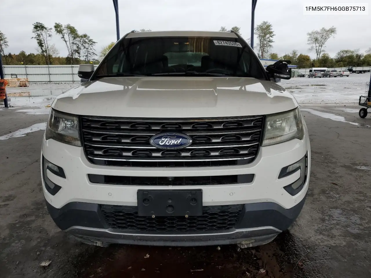 1FM5K7FH6GGB75713 2016 Ford Explorer Limited