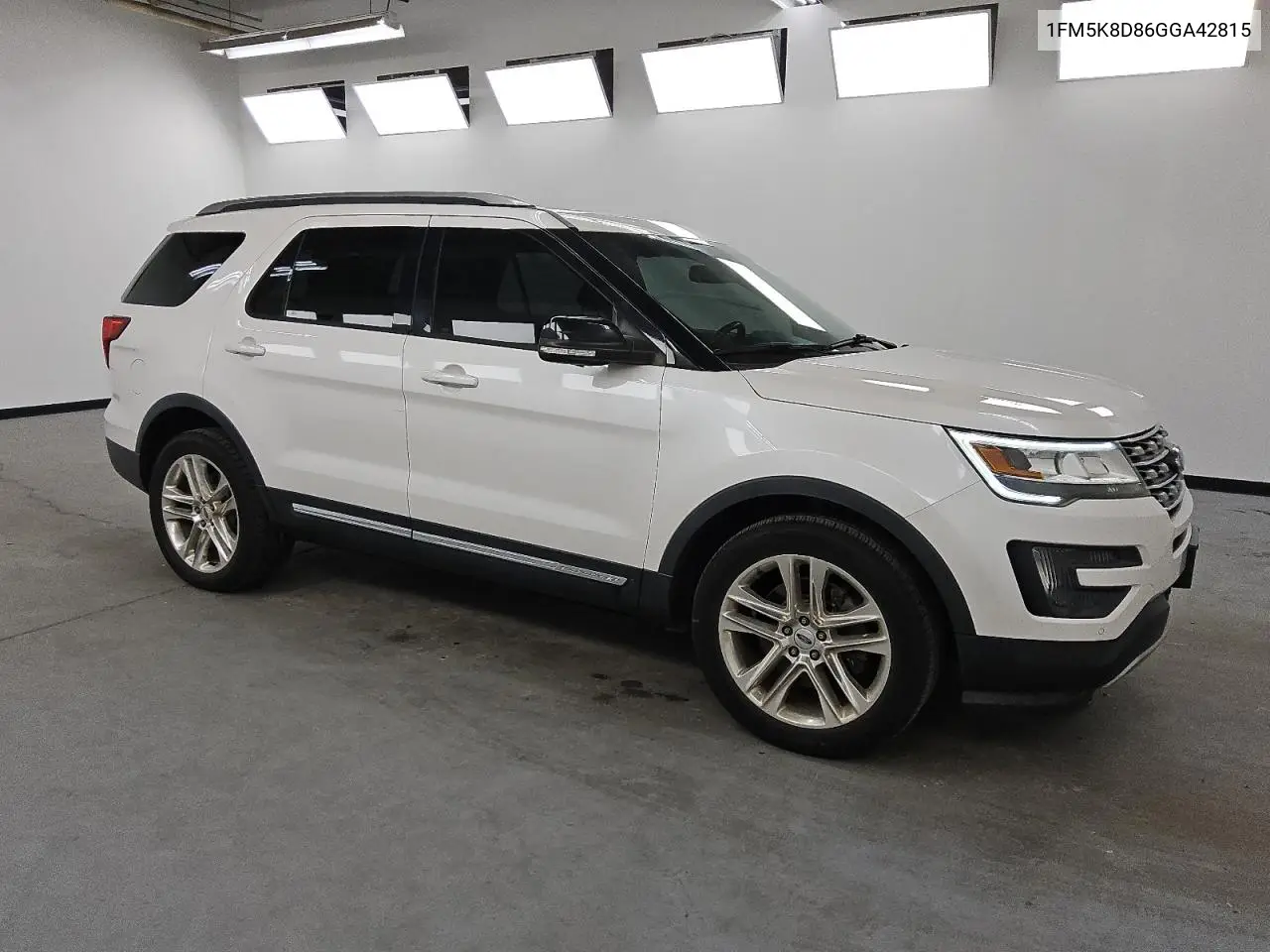 1FM5K8D86GGA42815 2016 Ford Explorer Xlt