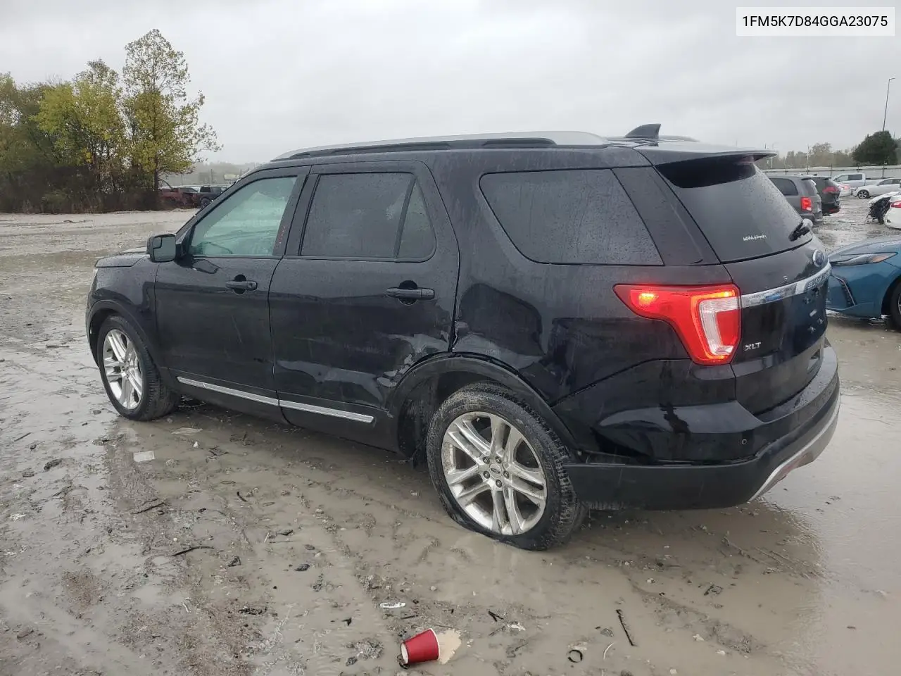 1FM5K7D84GGA23075 2016 Ford Explorer Xlt