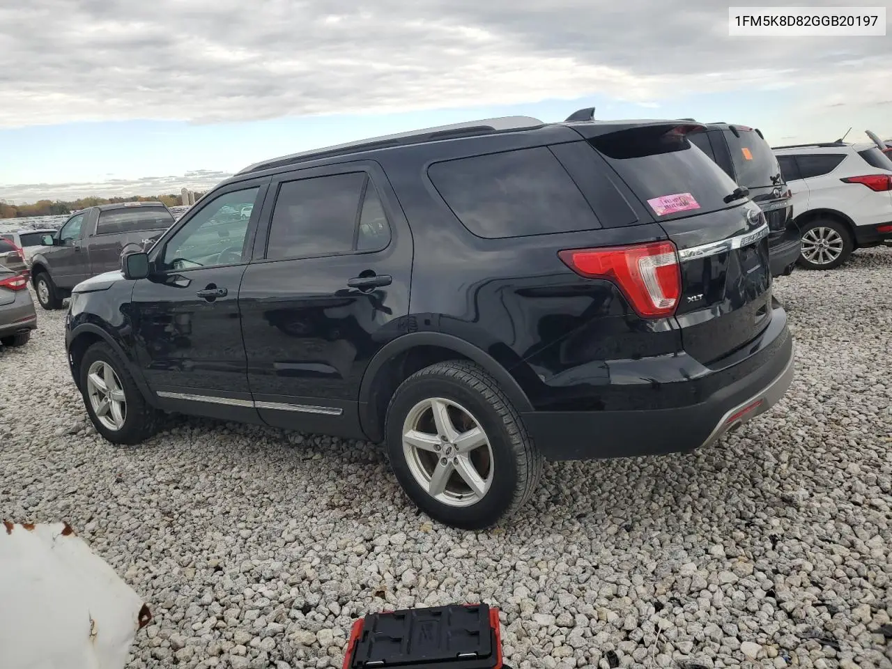 1FM5K8D82GGB20197 2016 Ford Explorer Xlt