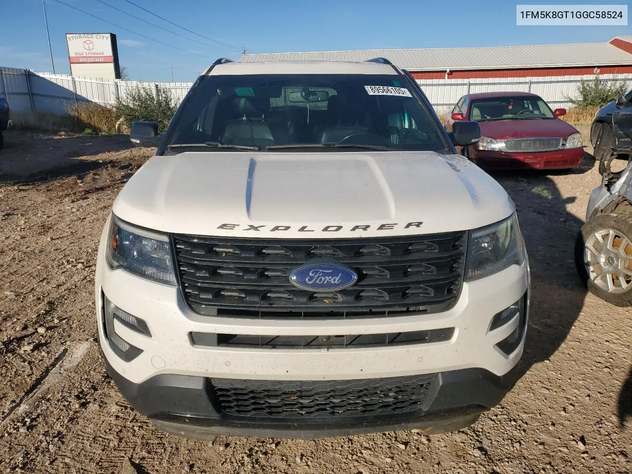 1FM5K8GT1GGC58524 2016 Ford Explorer Sport