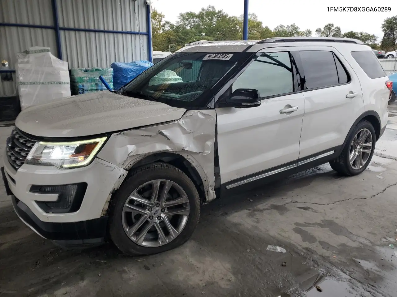 1FM5K7D8XGGA60289 2016 Ford Explorer Xlt