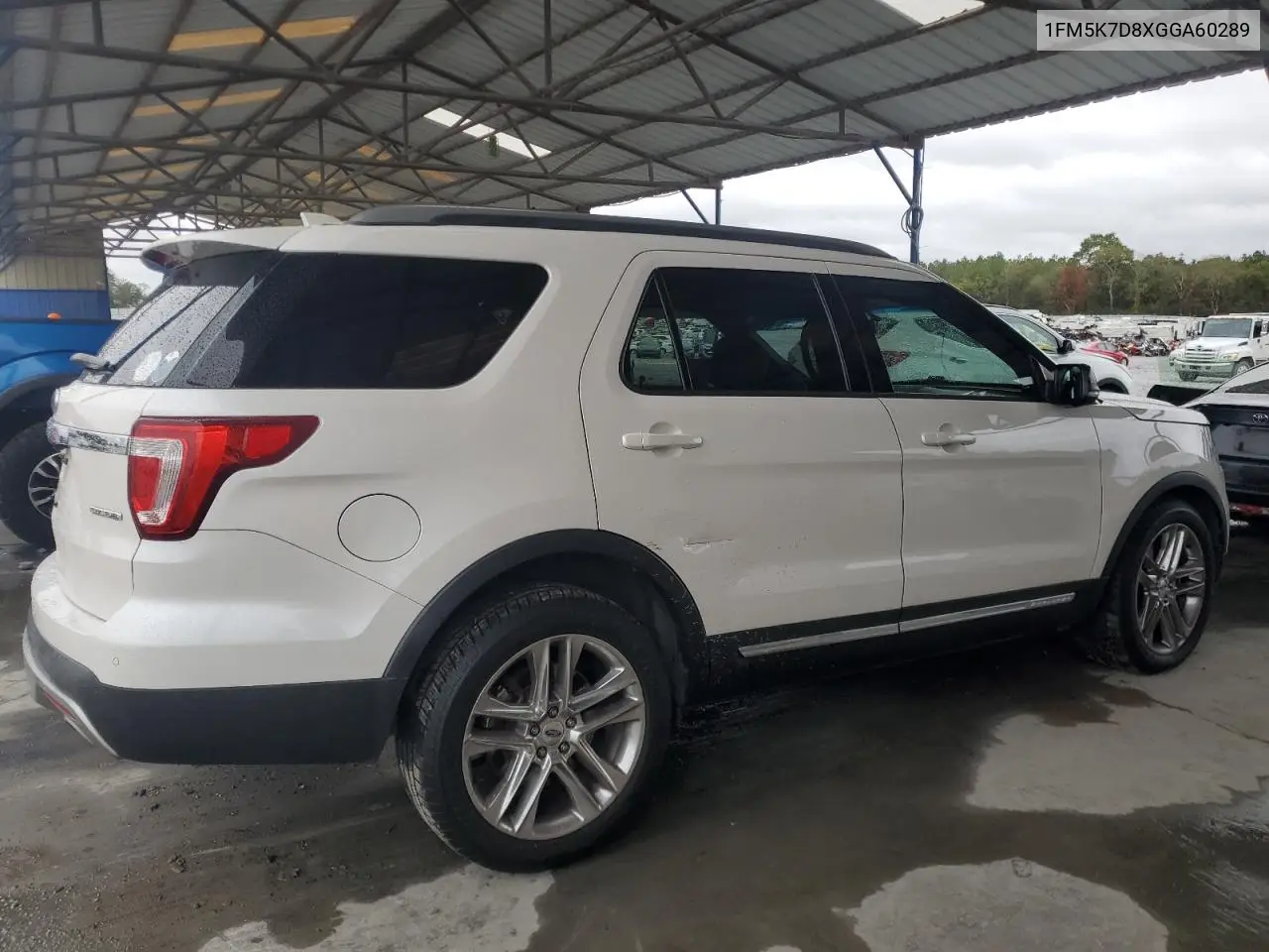 1FM5K7D8XGGA60289 2016 Ford Explorer Xlt