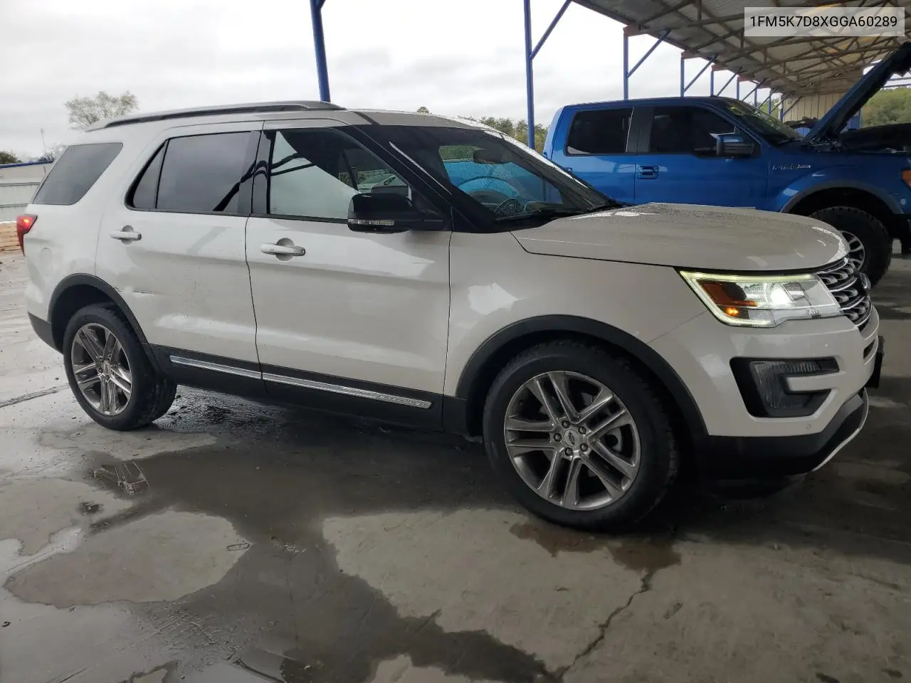 1FM5K7D8XGGA60289 2016 Ford Explorer Xlt