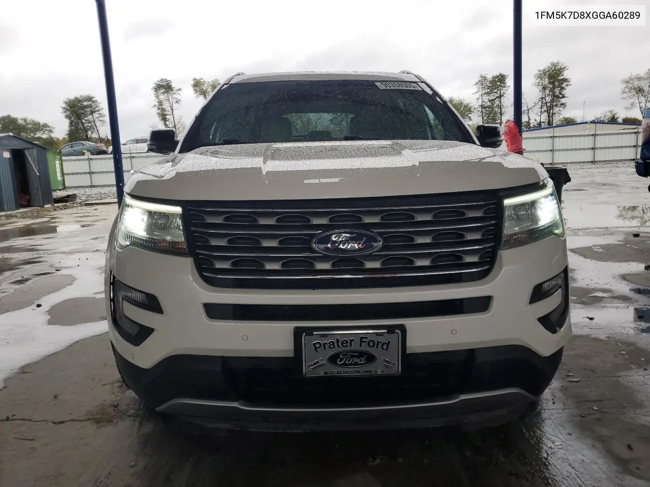 1FM5K7D8XGGA60289 2016 Ford Explorer Xlt