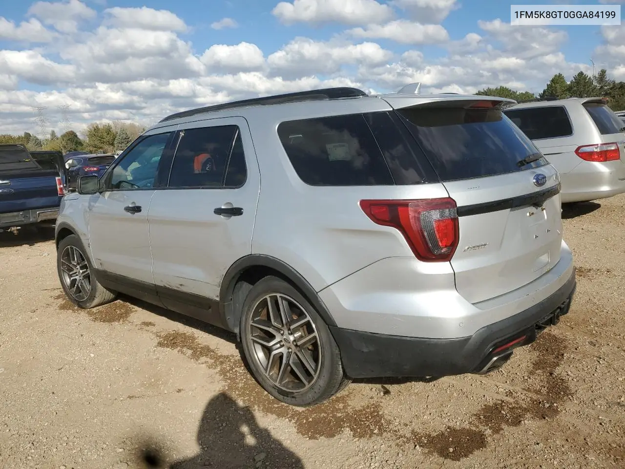 1FM5K8GT0GGA84199 2016 Ford Explorer Sport