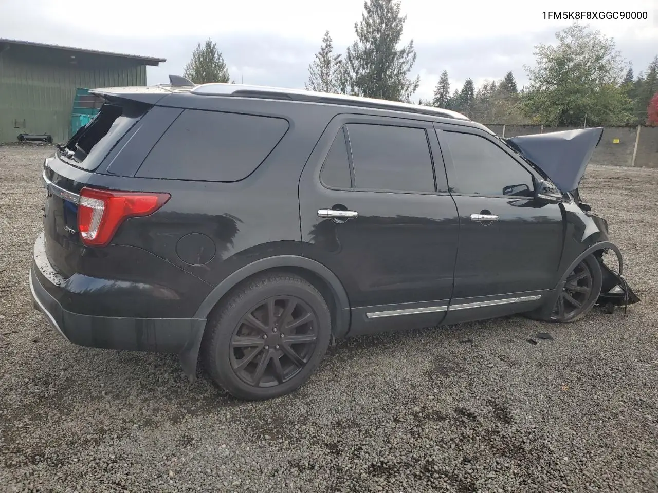 1FM5K8F8XGGC90000 2016 Ford Explorer Limited