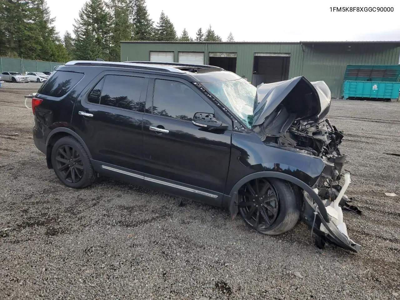 1FM5K8F8XGGC90000 2016 Ford Explorer Limited