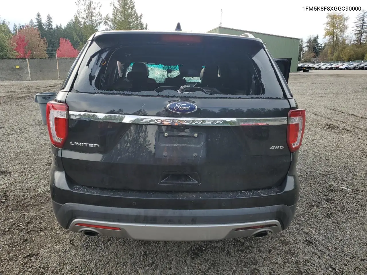 1FM5K8F8XGGC90000 2016 Ford Explorer Limited