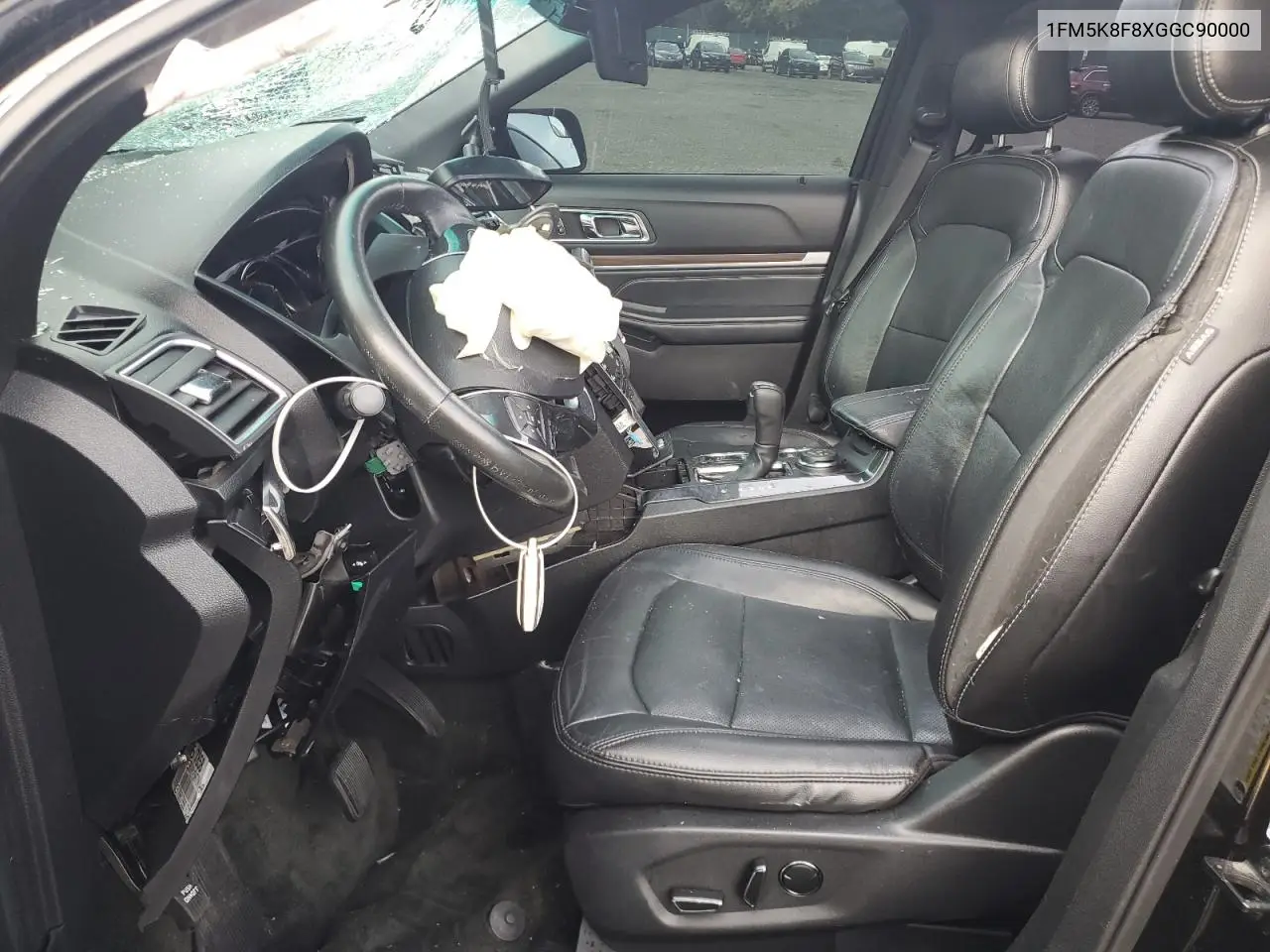 1FM5K8F8XGGC90000 2016 Ford Explorer Limited