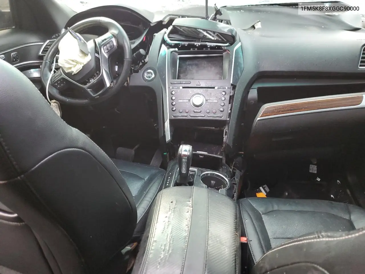 1FM5K8F8XGGC90000 2016 Ford Explorer Limited