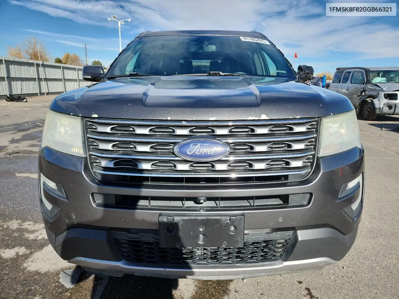 1FM5K8F82GGB66321 2016 Ford Explorer Limited