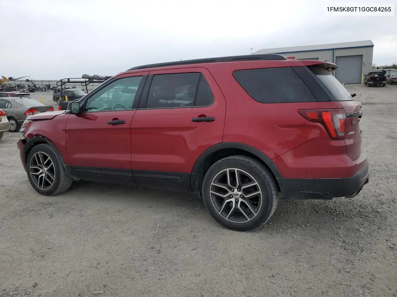 1FM5K8GT1GGC84265 2016 Ford Explorer Sport