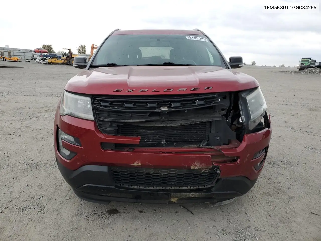 1FM5K8GT1GGC84265 2016 Ford Explorer Sport