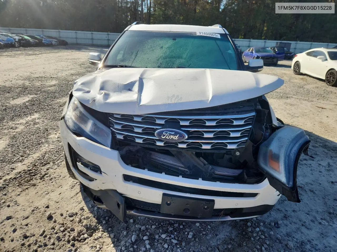 1FM5K7F8XGGD15228 2016 Ford Explorer Limited