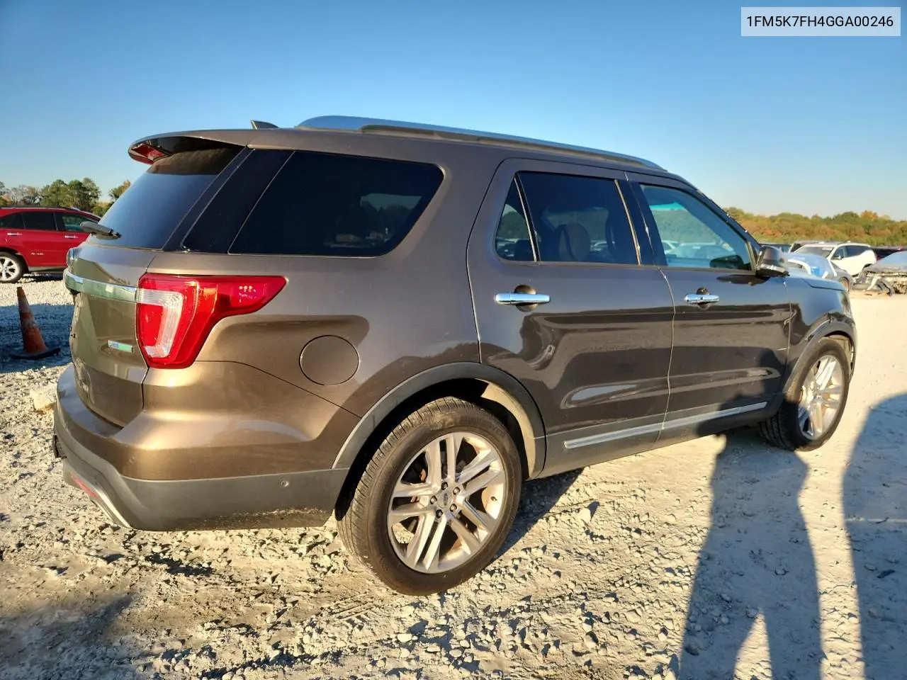 1FM5K7FH4GGA00246 2016 Ford Explorer Limited