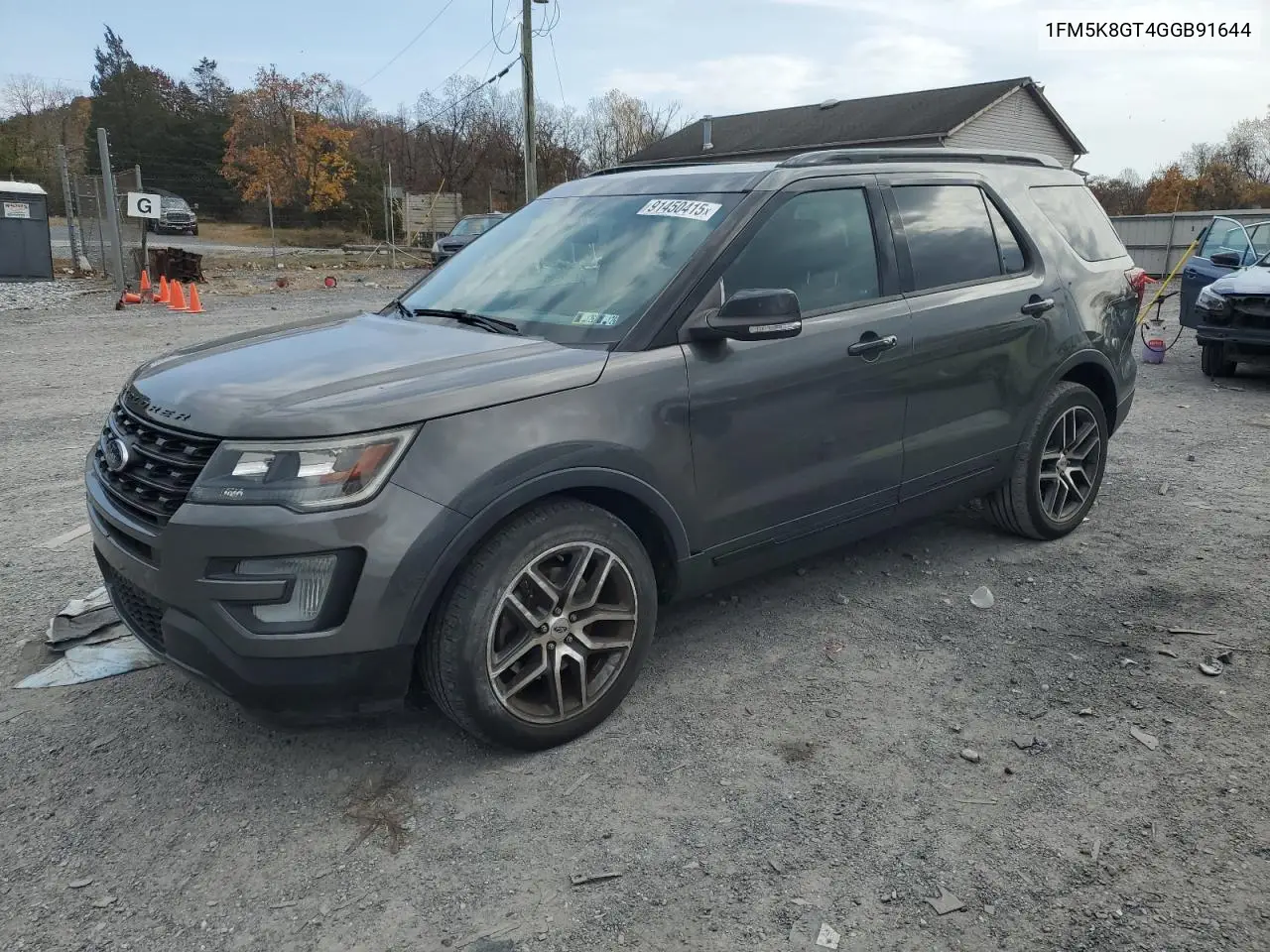 1FM5K8GT4GGB91644 2016 Ford Explorer Sport
