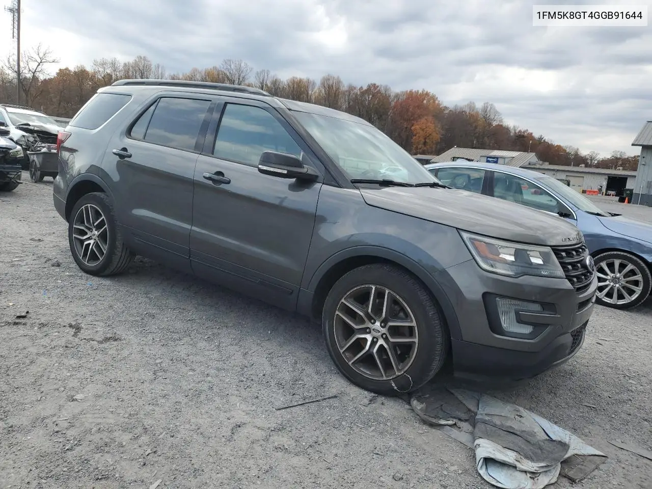 1FM5K8GT4GGB91644 2016 Ford Explorer Sport