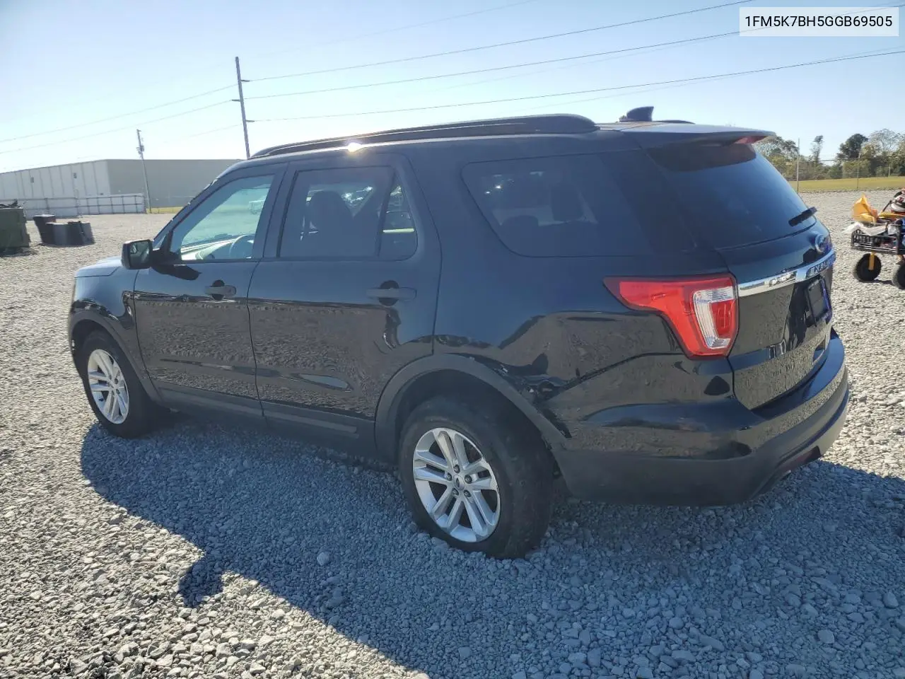 1FM5K7BH5GGB69505 2016 Ford Explorer