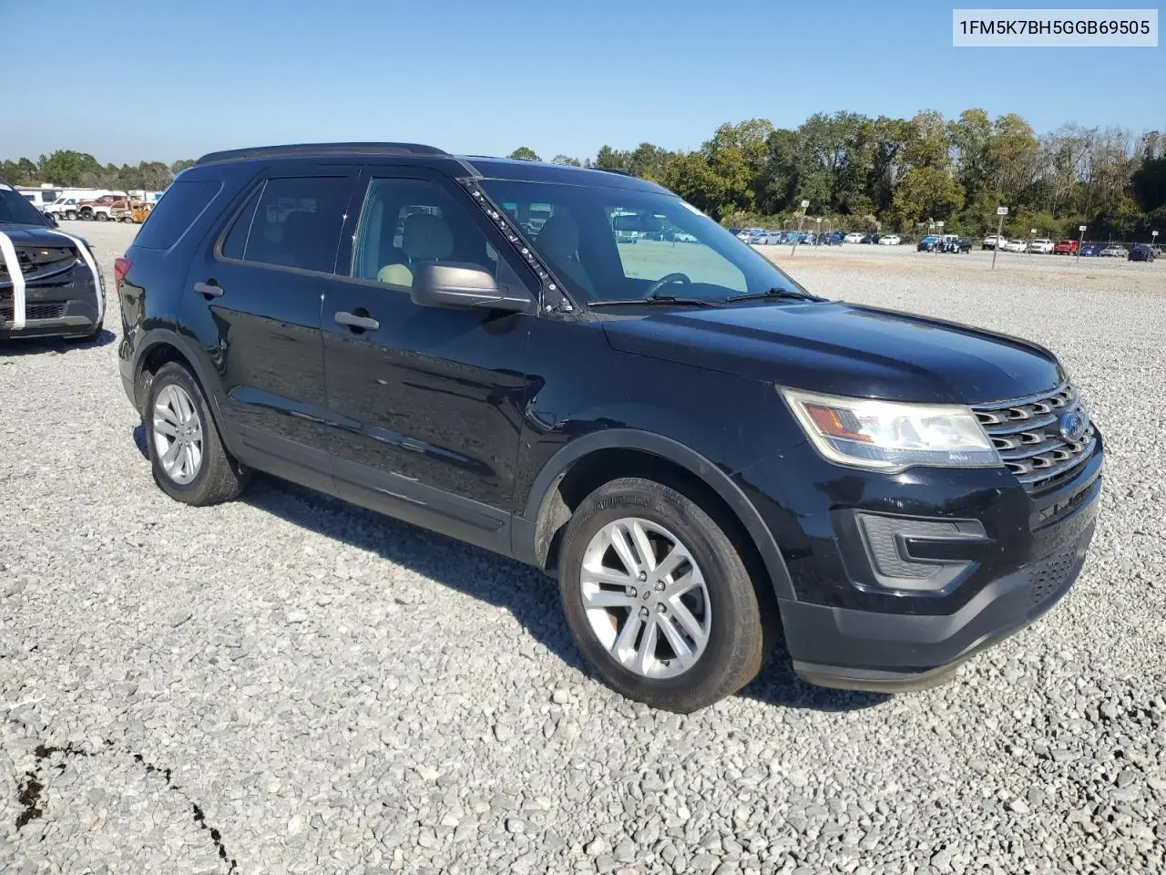 1FM5K7BH5GGB69505 2016 Ford Explorer