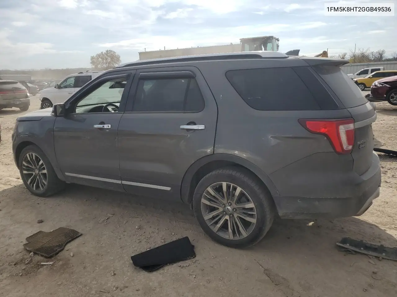 1FM5K8HT2GGB49536 2016 Ford Explorer Platinum