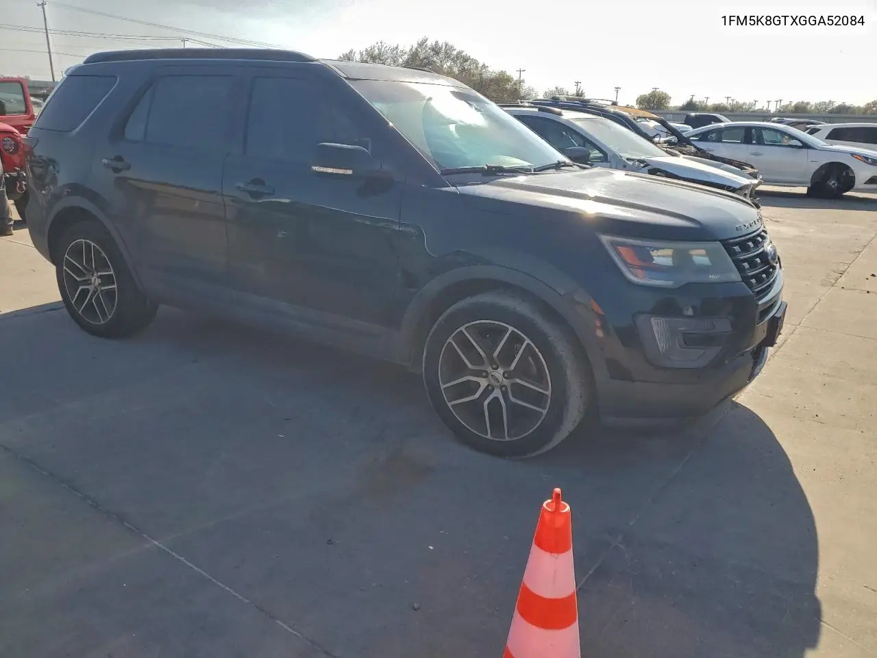 1FM5K8GTXGGA52084 2016 Ford Explorer Sport