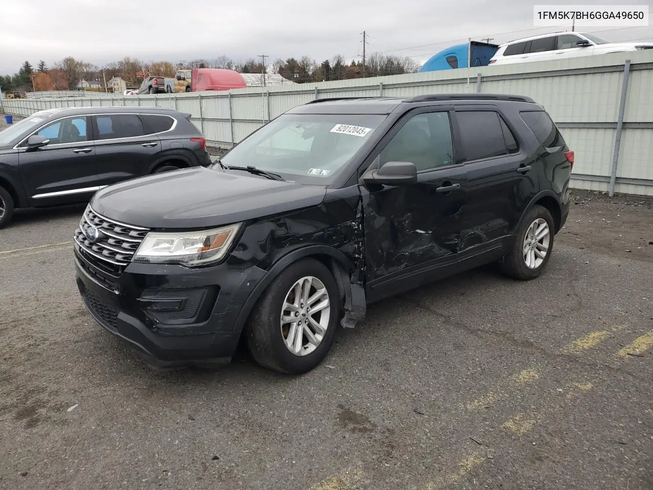1FM5K7BH6GGA49650 2016 Ford Explorer