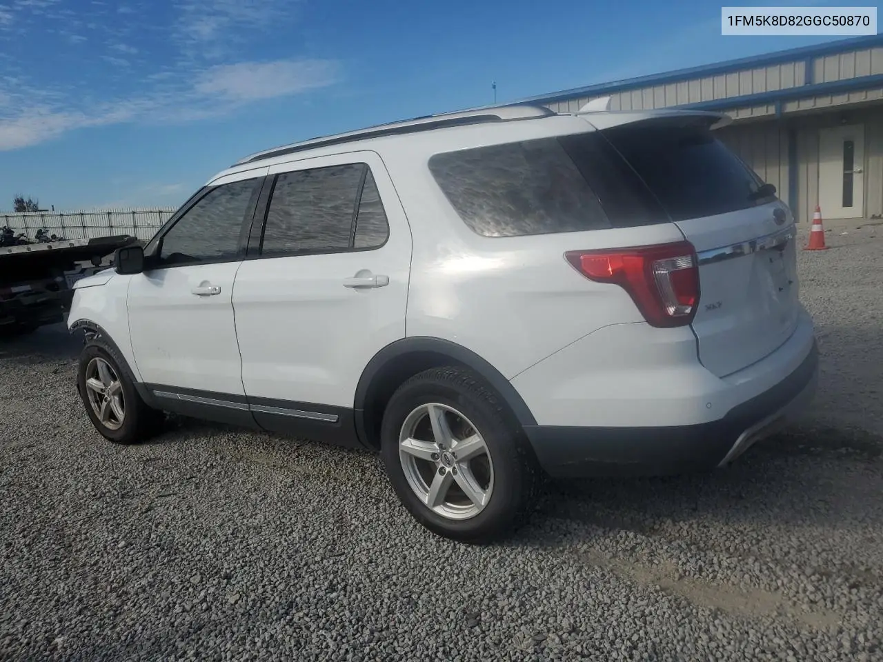 1FM5K8D82GGC50870 2016 Ford Explorer Xlt