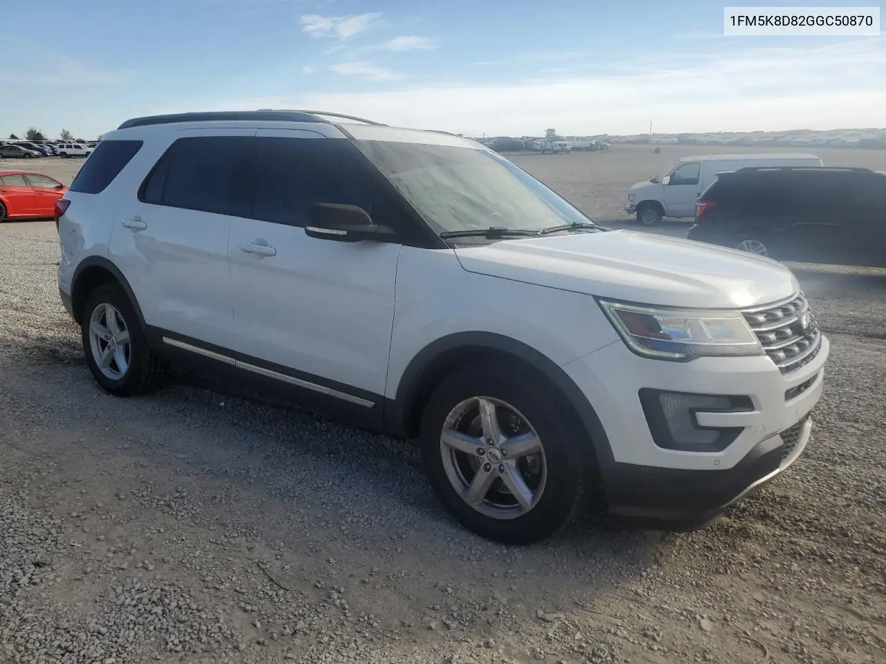 1FM5K8D82GGC50870 2016 Ford Explorer Xlt