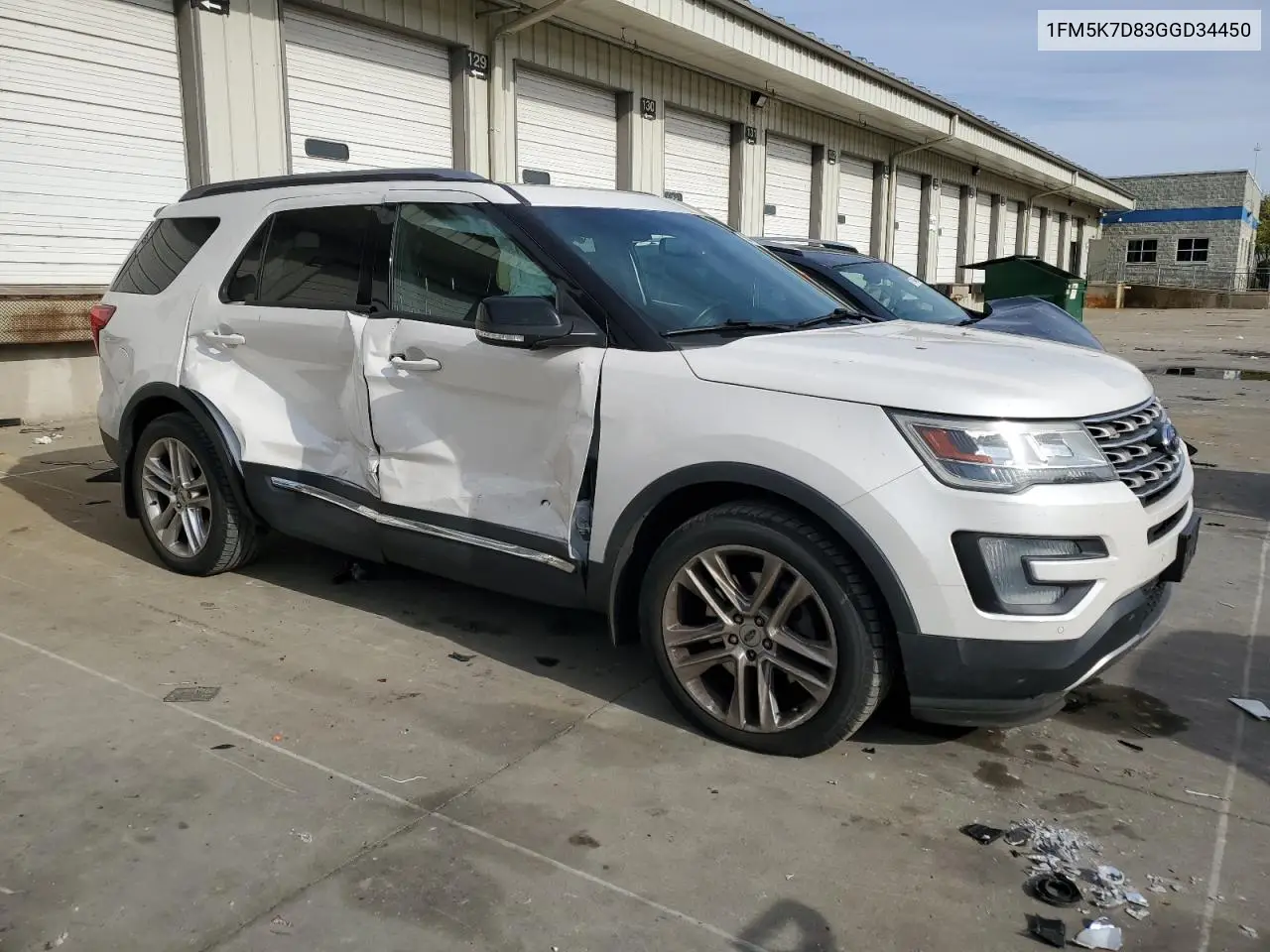 1FM5K7D83GGD34450 2016 Ford Explorer Xlt