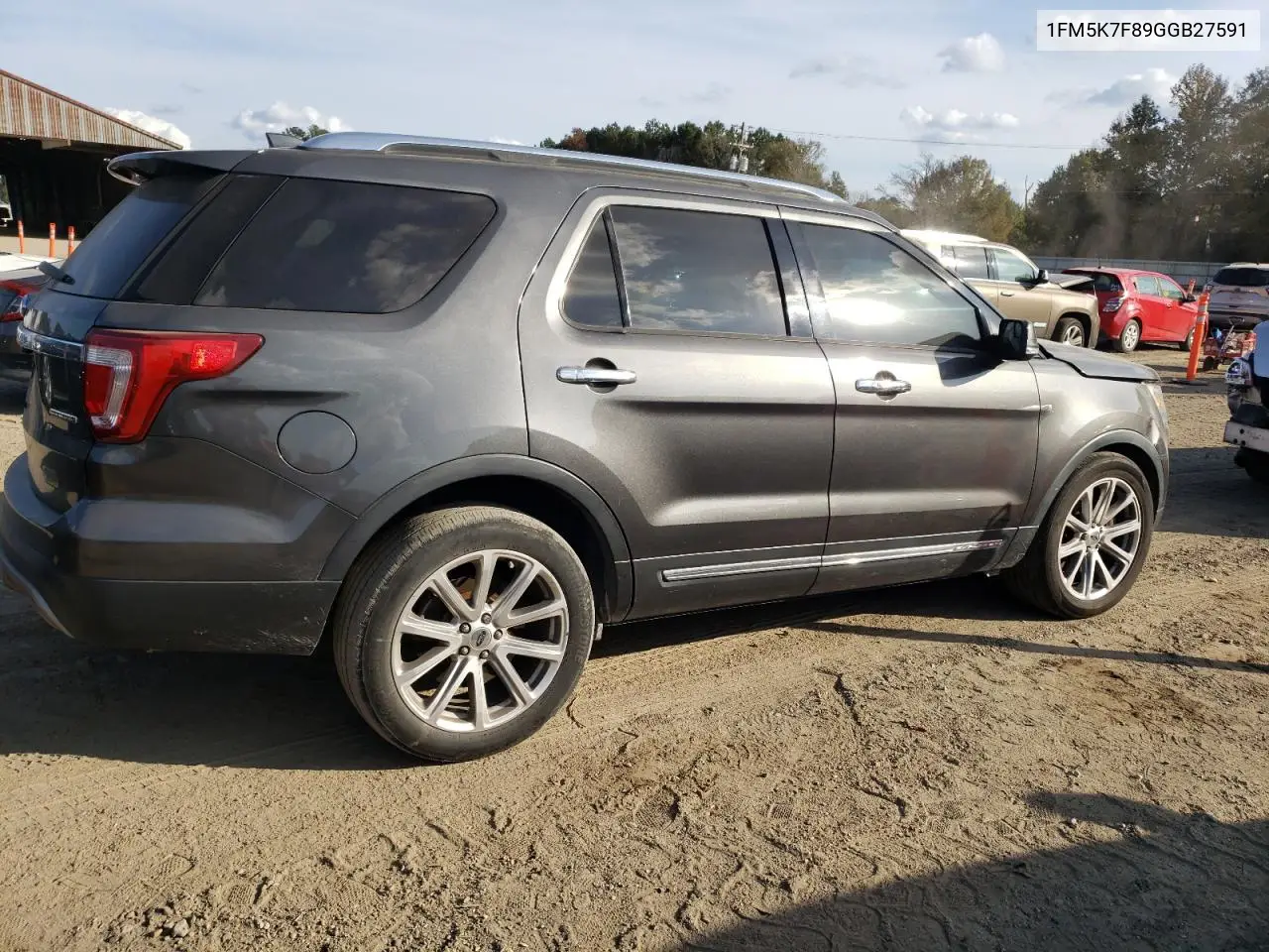 1FM5K7F89GGB27591 2016 Ford Explorer Limited