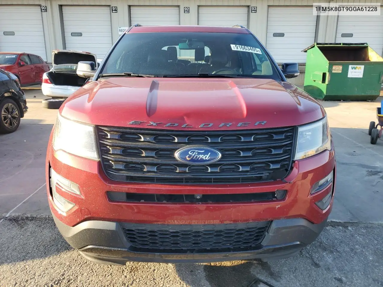 1FM5K8GT9GGA61228 2016 Ford Explorer Sport