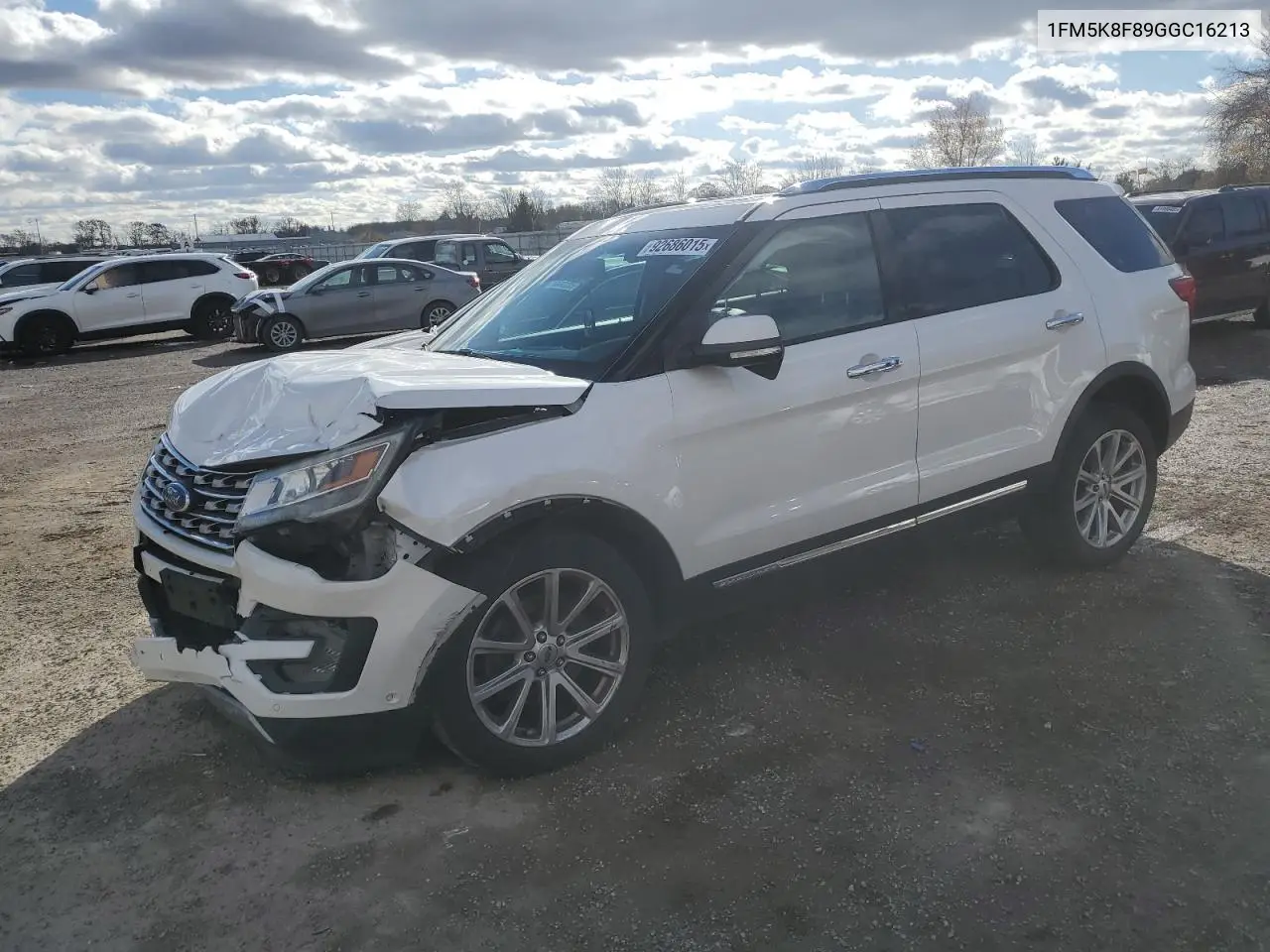 1FM5K8F89GGC16213 2016 Ford Explorer Limited