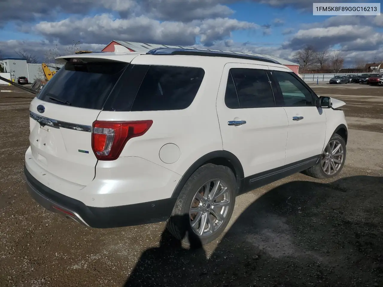 1FM5K8F89GGC16213 2016 Ford Explorer Limited