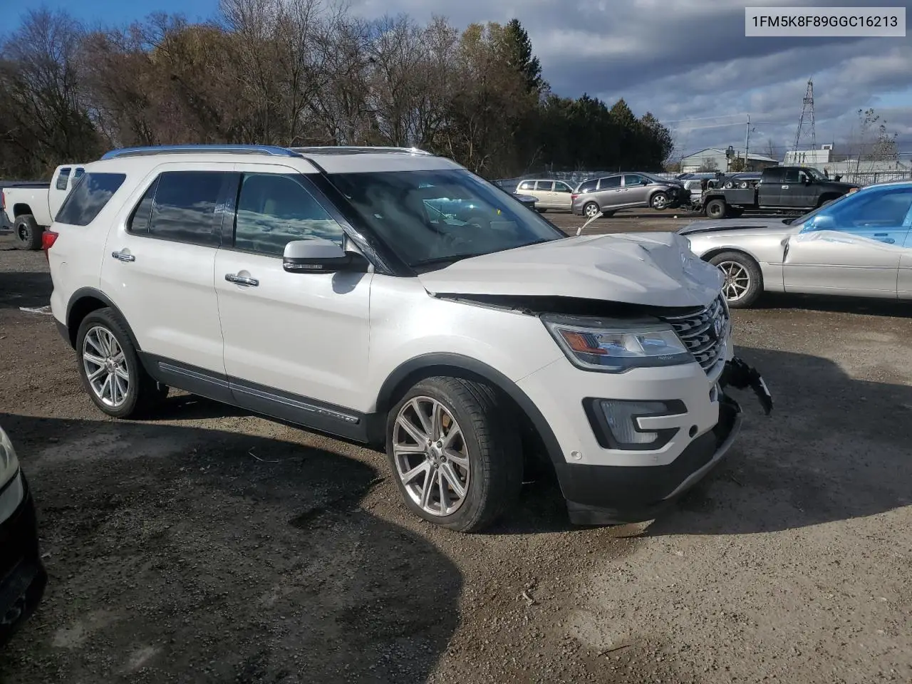 1FM5K8F89GGC16213 2016 Ford Explorer Limited